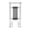 Radiador Toallero Tradicional Antracita - 930mm x 450mm (Barra Superior Angular) - Elizabeth