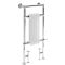 Radiador Toallero Mixto Tradicional Blanco - 930mm x 450mm - Elizabeth - Elección de Termostato Wi-Fi