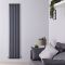 Radiador de Diseño Vertical (Panel Único) 1780mm x 354mm - Antracita - Revive