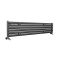 Radiador de Diseño Horizontal (Panel Único) - 354mm x 1780 mm - Antracita - Revive