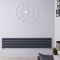 Radiador de Diseño Horizontal (Panel Doble) - 354mm x 1780 mm - Antracita - Revive