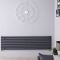 Radiador de Diseño Horizontal (Panel Único) - 472mm x 1780 mm - Antracita - Revive
