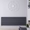 Radiador de Diseño Horizontal (Panel Doble) - 590mm x 1780 mm - Antracita - Revive