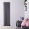 Radiador de Diseño Vertical (Panel Único) - 1780mm x 472 mm - Antracita - Sloane