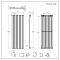 Radiador de Diseño Vertical (Panel Único) 1780mm x 560mm - Antracita - Delta