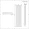 Radiador de Diseño Vertical (Panel Doble) - 1780mm x 420 mm - Antracita - Rombo