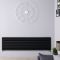 Radiador de Diseño Horizontal (Panel Doble) - 472mm x 1780 mm - Negro Mate - Revive