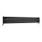 Radiador de Diseño Horizontal (Panel Único) - 236mm x 1780 mm - Negro Mate - Revive