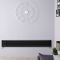 Radiador de Diseño Horizontal (Panel Único) - 236mm x 1780 mm - Negro Mate - Revive