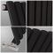 Radiador de Diseño Vertical Negro - 1780mm x 354mm (Panel Único) - Revive