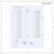 Radiador de Diseño Vertical (Panel Único) - 1780mm x 354 mm - Negro Mate - Savy