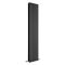 Radiador de Diseño Vertical (Panel Doble) 1780mm x 420mm - Negro - Delta