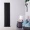 Radiador de Diseño Vertical (Panel Doble) 1780mm x 420mm - Negro - Delta