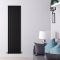 Radiador de Diseño Vertical (Panel Doble) 1780mm x 490mm - Negro - Delta