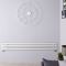 Radiador de Diseño Horizontal (Panel Único) - 236mm x 1780 mm - Blanco - Revive