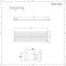 Radiador de Diseño Horizontal (Panel Doble) - 590mm x 1780 mm - Blanco - Revive