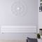 Radiador de Diseño Horizontal (Panel Doble) - 354mm x 1780 mm - Blanco - Revive