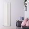 Radiador de Diseño Vertical - Blanco - 1780mm x 472mm x 53mm - 1195 Vatios - Sloane