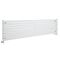 Radiador de Diseño Horizontal (Panel Único) - 472mm x 1780 mm - Blanco - Sloane