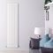Radiador de Diseño Vertical (Panel Único) 1780mm x 420mm - Blanco - Delta