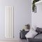Radiador de Diseño Vertical (Panel Doble) - 1780mm x 420 mm - Blanco - Rombo