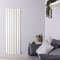 Radiador de Diseño Vertical (Panel Único) - 1780mm x 560 mm - Blanco - Rombo