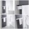Barra Porta Toallas 520mm x 60mm para Radiadores de Diseño