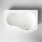 Bañera Angular de 1500mm x 1000mm con Faldón Disponible en Versión Derecha o Izquierda - Ashbury