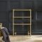 Radiador Toallero Tradicional Minimalista - Oro Satinado - 966mm x 673mm - Condesa
