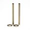 Kit para Radiadores con Llaves Modernas Angulares y Kit Cubre Tubos - Oro Cepillado