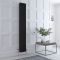 Radiador Tradicional Triple Vertical Negro de 1800mm - Disponible en Distintas Medidas y con Pies - Regent