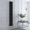 Radiador Tradicional Doble Vertical Negro - Disponible en Distintas Medidas y con Pies - Regent