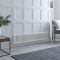 Radiador Eléctrico Tradicional Horizontal con Columnas Dobles Blanco - 300mm x 1505mm - Disponible con Distintos Termostatos WiFi - Regent