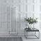 Radiador de Diseño Vertical Triple Tradicional - Blanco - 1500mm x 380mm x 100mm - Regent