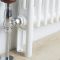 Conjunto de Soporte para Montaje a Suelo Para Radiadores Tradicionales Blancos con 2 Columnas