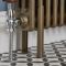Conjunto de Patas de Soportes para Montaje a Suelo para Radiadores Tradicionales Revive de 3 Columnas - Selección de Colores Metálicos - Regent