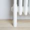Conjunto de Soporte para Montaje a Suelo Para Radiadores Tradicionales Blancos con 4 Columnas