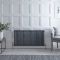 Radiador Horizontal Antracita Tradicional con Columnas Triples - 600mm x 1190mm - Regent