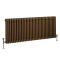 Radiador de Diseño Horizontal - Bronce Metalizado - Disponible en Distintas Medidas (Columnas Triples) - Regent