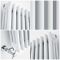 Radiador Horizontal Blanco Tradicional con Columnas Triples - 600mm x 1415mm (Columas Triples) - Regent