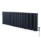 Radiador Horizontal Antracita Tradicional con Columnas Triples - 600mm x 1595mm - Regent