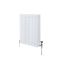 Radiador Horizontal Blanco Tradicional con Columnas Cuádruples - 750mm x 605mm - Regent
