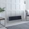 Radiador Horizontal Antracita Tradicional con Columnas Triples - 300mm x 1190mm - Regent
