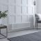 Radiador Eléctrico Tradicional Horizontal con Columnas Triples Blanco - 300mm x 1190mm - con Selección de Termostatos Wi-Fi  - Regent