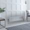 Radiador Horizontal Blanco Tradicional con Columnas Cuádruples - 300mm x 1415mm - Regent