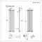 Radiador de Diseño Vertical Doble Tradicional - Blanco - 1800mm x 470mm x 70mm - Regent