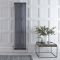Radiador de Diseño Vertical Triple Tradicional - Antracita - 1800mm x 470mm x 100mm - 2171 Vatios - Regent