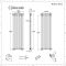 Radiador de Diseño Vertical Triple Tradicional - Blanco - 1800mm x 560mm x 100mm - Regent