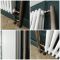 Radiador Vertical Tradicional con Columnas Triples Blanco - Disponible en Distintas Medidas y con Tubos de Extensión  de Distintos Colores - Regent