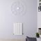 Radiador de Diseño Horizontal (Panel Único) 600mm x 413mm - Blanco - Revive